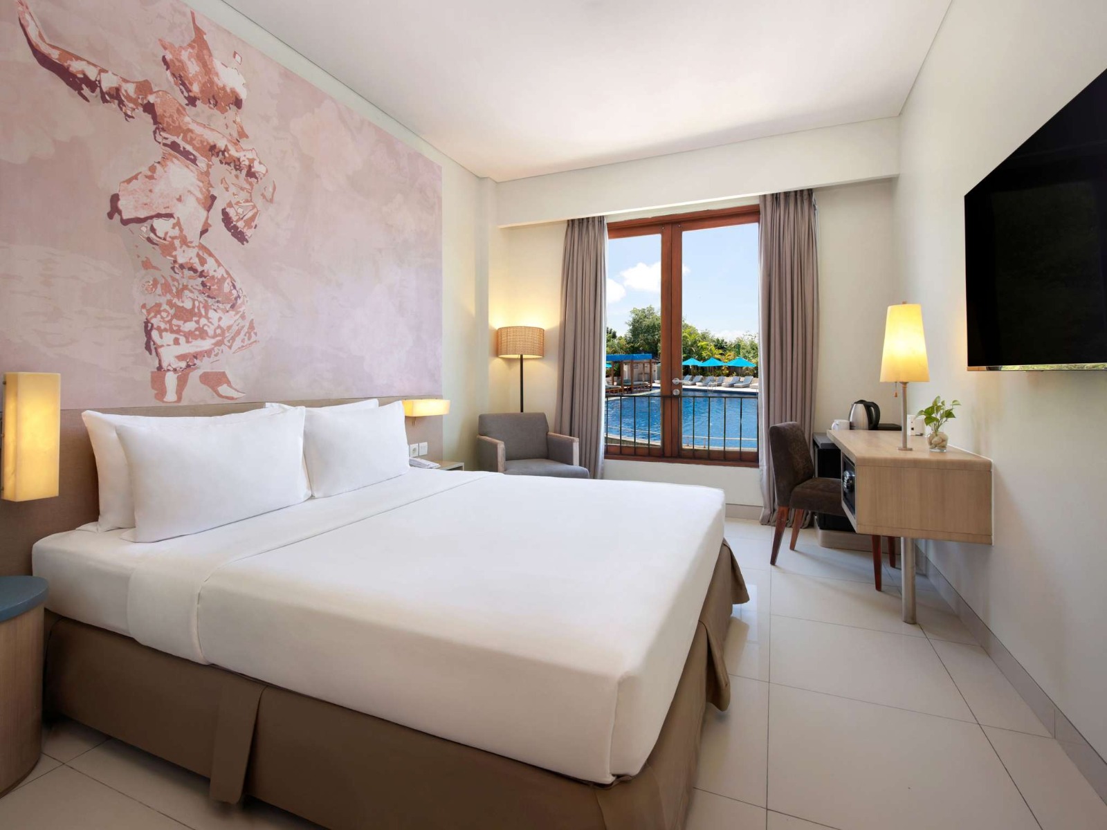 Superior Double Bed Pool View